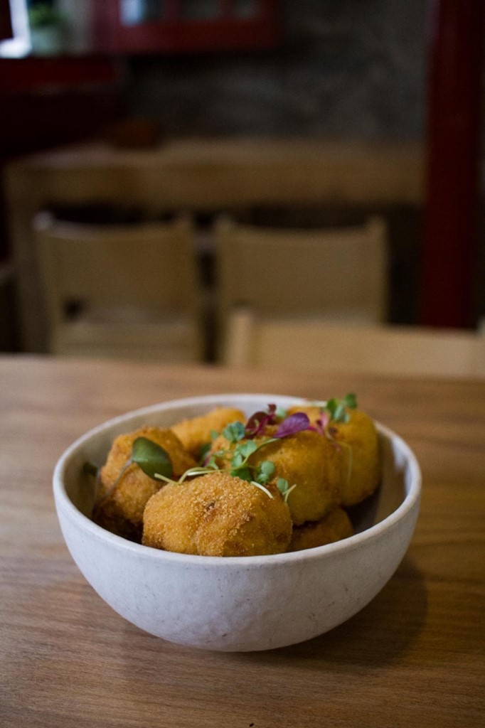  Cecina croquettes and roasted leeks - Image 1