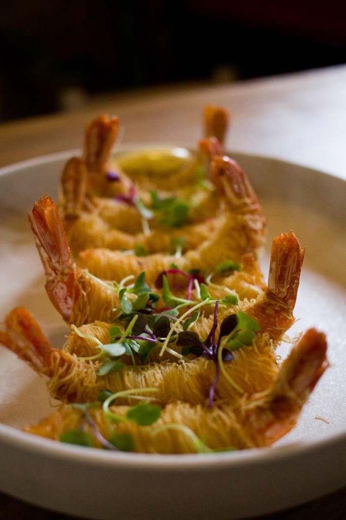 Kataifi prawns with rass el hanout mayonnaise - Image 1